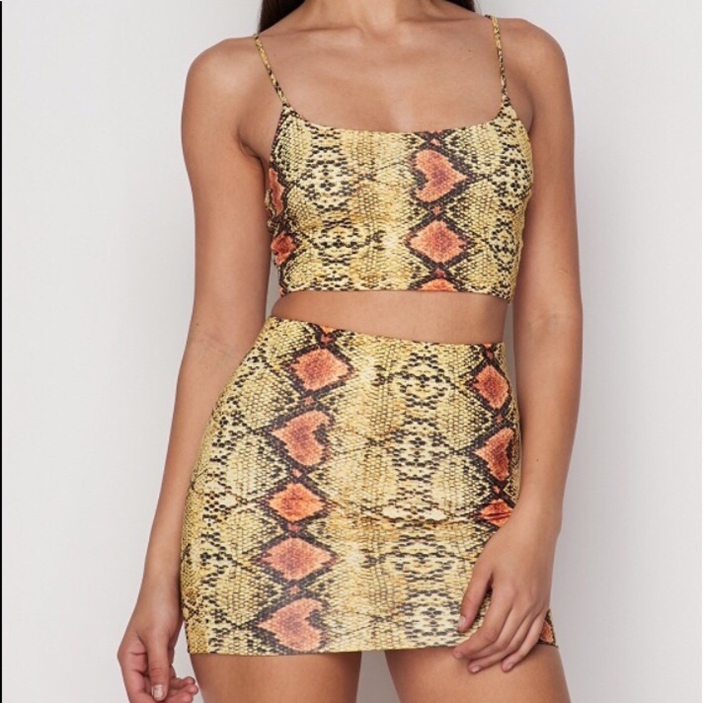 ⚠️  SOLD OUT 1 REMAINING Snake Skin Set